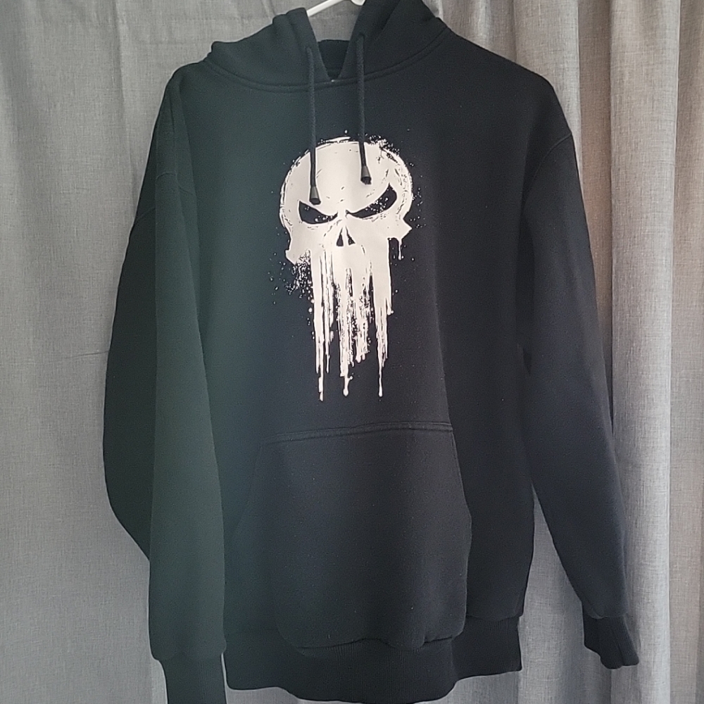The Punisher 2004 Large Black Hoodie